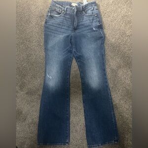 Good American Classic Blue Bootcut Jeans NWT
